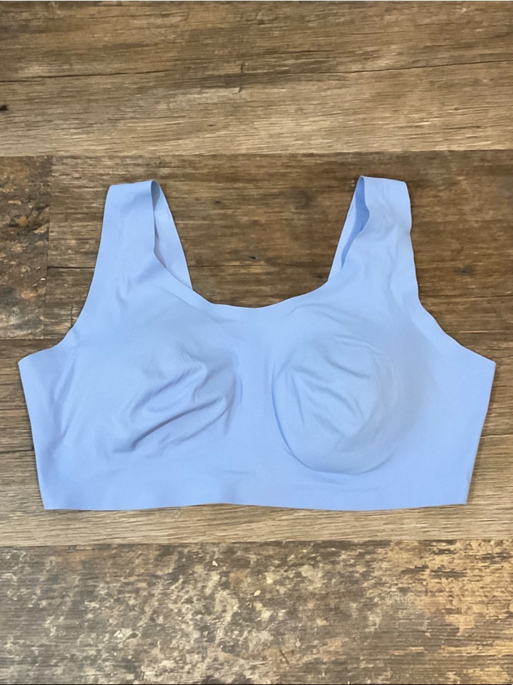 Aerie Pale Blue Seamless Wireless Bralette